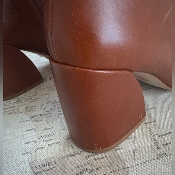 Jeffrey Campbell Bentlee Boot in Brown Calf Leather Size 9.5 Mid Ankle - Picture 15 of 15